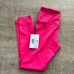 Zyia Cold Fuchsia Vibrations Light N Tight Hi Rise 7/8 size 2